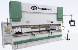 Piranha 12-10 Hydraulic Press Brake (#3606)